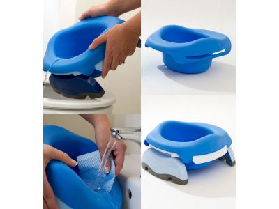 Дорожный горшок пластиковый Potette Plus ОРИГИНАЛ голубой купить в интернет-магазине «Берегиня» Украина