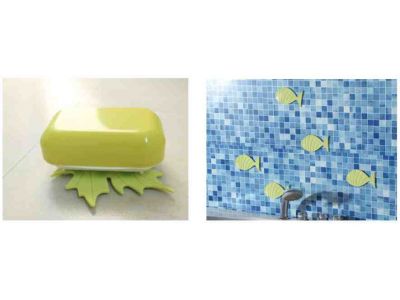 Антискользящие коврики для ванной - Листик купить в интернет-магазине «Берегиня» Украина