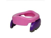 Дорожный складной горшок пластиковый синий и сидение для унитаза 2 в 1 купить в интернет-магазине «Берегиня» Украина 2