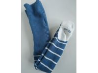 Колготы махровые голубые... 2