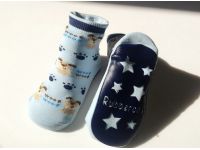 Носочки детские с антискользящей подошвой размер 12мес - собаки