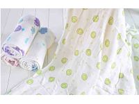 Марлевые муслиновые пеленки 120*120 - Киви купить в интернет-магазине «Берегиня» Украина 2