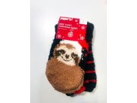 Новогодние пушистые носки... 2