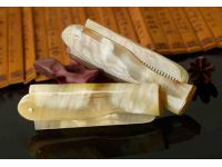 Расческа из рога складная для волос и бороды купить в интернет-магазине «Берегиня» Украина 2