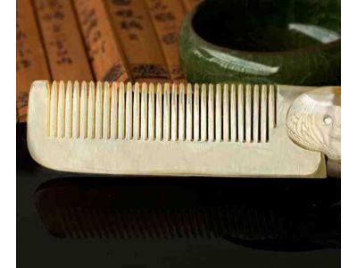 Расческа из рога складная для волос и бороды купить в интернет-магазине «Берегиня» Украина