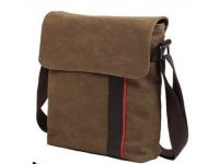 Мужская сумка барсетка из хлопка K014 коричневая купить в интернет-магазине «Берегиня» Украина