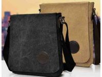 Мужская сумка барсетка из хлопка K015 песочная купить в интернет-магазине «Берегиня» Украина 2