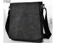 Мужская сумка барсетка из хлопка K015 черная купить в интернет-магазине «Берегиня» Украина