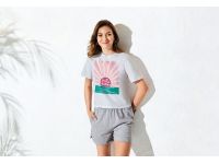 Укорочена Футболка вільного... 2