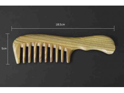 Расческа из сандалового дерева широкие зубцы купить в интернет-магазине «Берегиня» Украина