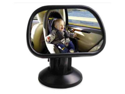 Автомобильное зеркало для присмотра за ребенком прямоугольное маленькое купить в интернет-магазине «Берегиня» Украина