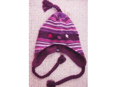 Детская вязаная шапка с флисовой подкладкой HOT PAWS one size - №81 купить в интернет-магазине «Берегиня» Украина