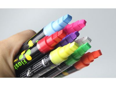 Меловой маркер на водной основе Flash Color 6мм - 1шт купить в интернет-магазине «Берегиня» Украина