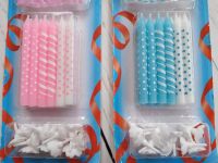 Свічки на торт. Набір 12шт 2