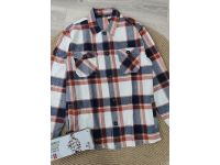 Толстая байковая рубашка из...